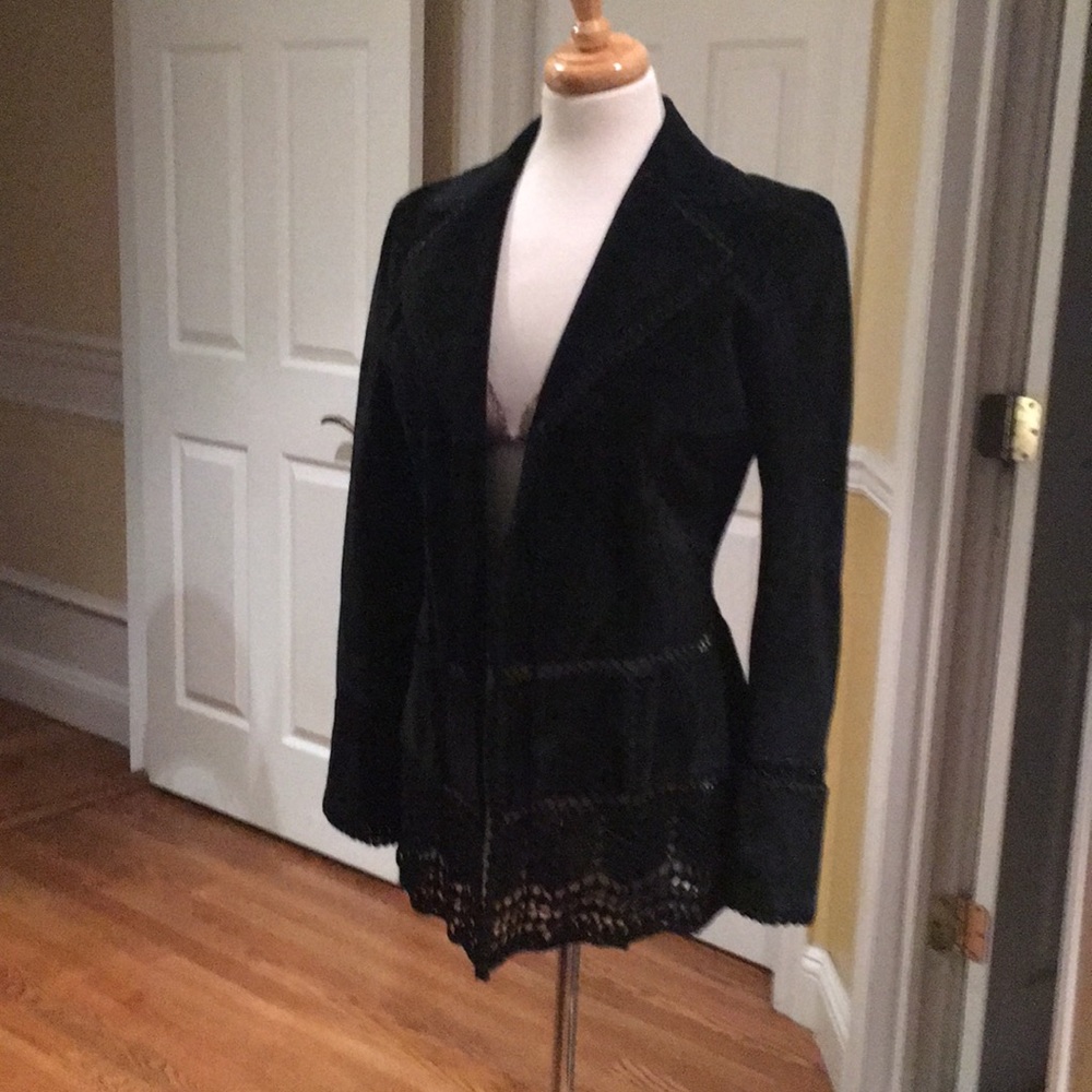 Kenneth Cole Suede blazer